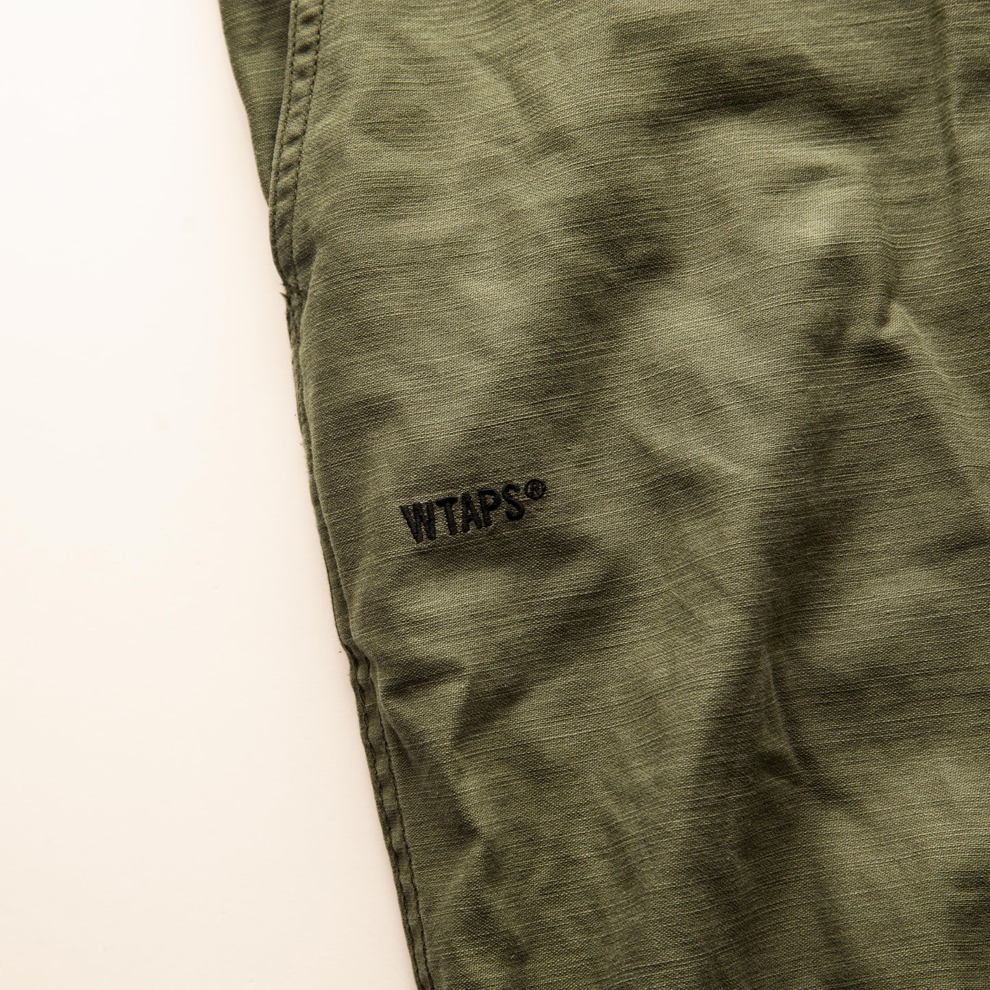 WTAPS Cape Trousers Cotton Satin AW18