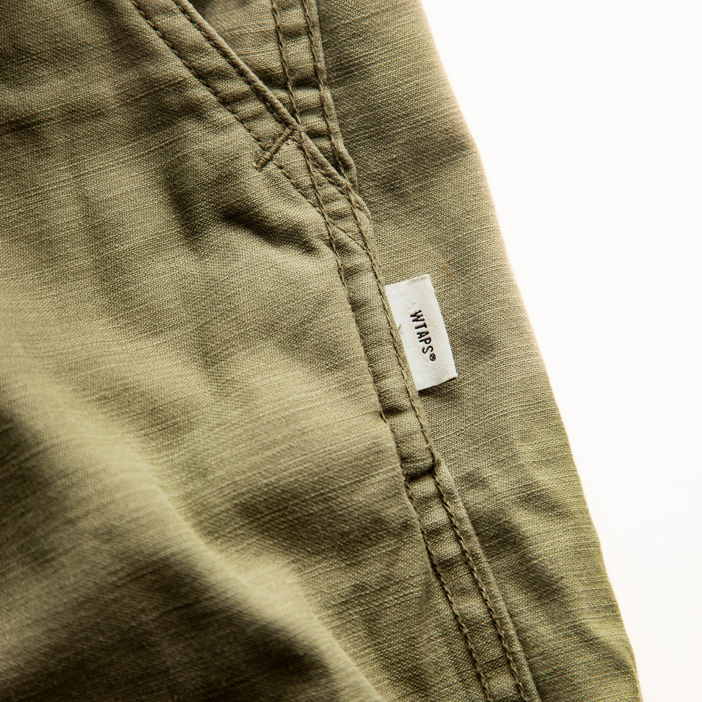WTAPS Cape Trousers Cotton Satin AW18