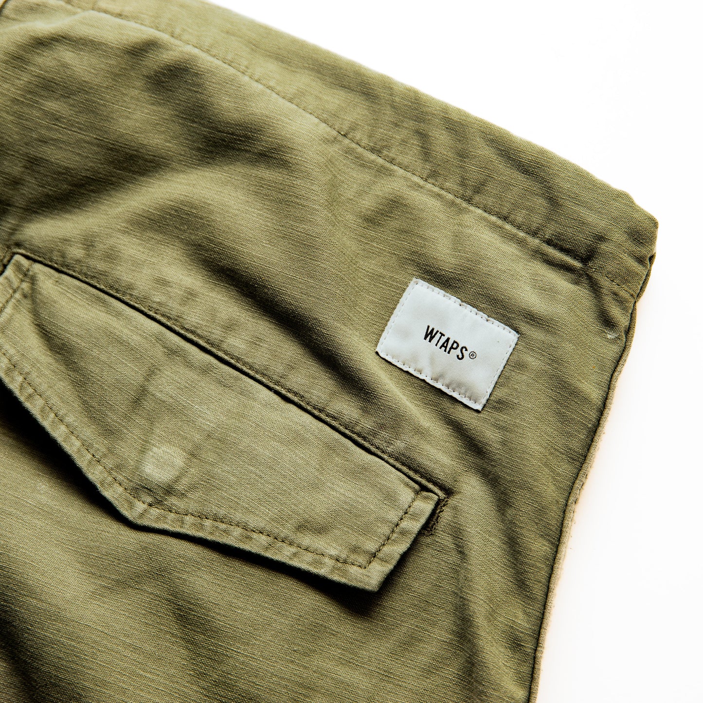 WTAPS Cape Trousers Cotton Satin AW18