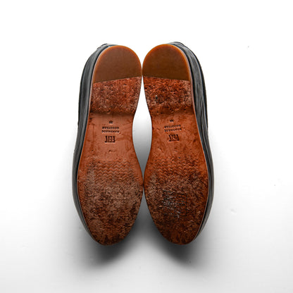 Feit Handsewn Low – Black Suede Leather