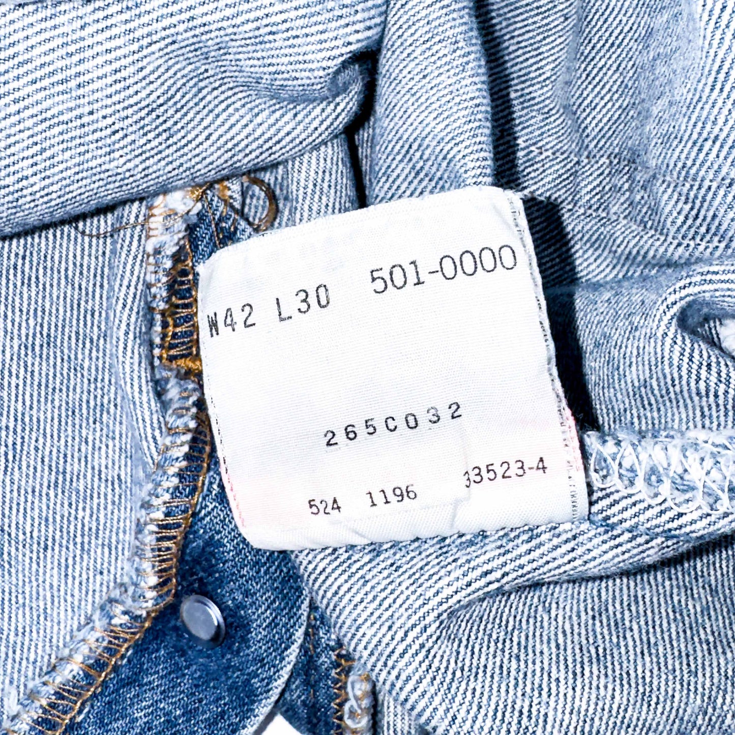 Vintage 1996 Levi's 501 Jeans - Made in USA