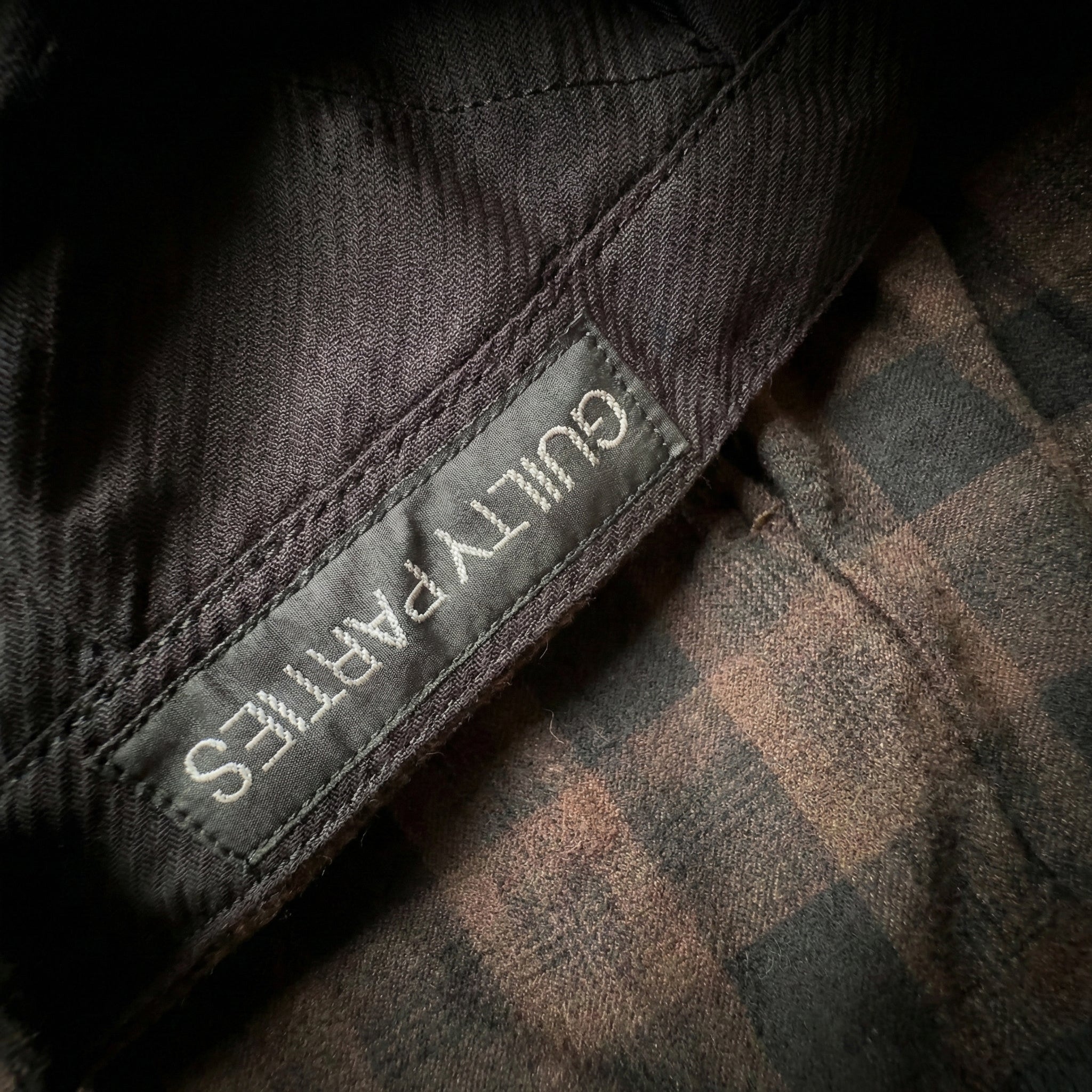 Wacko Maria x Dormeuil Pleated Wool Trousers - Brown Check