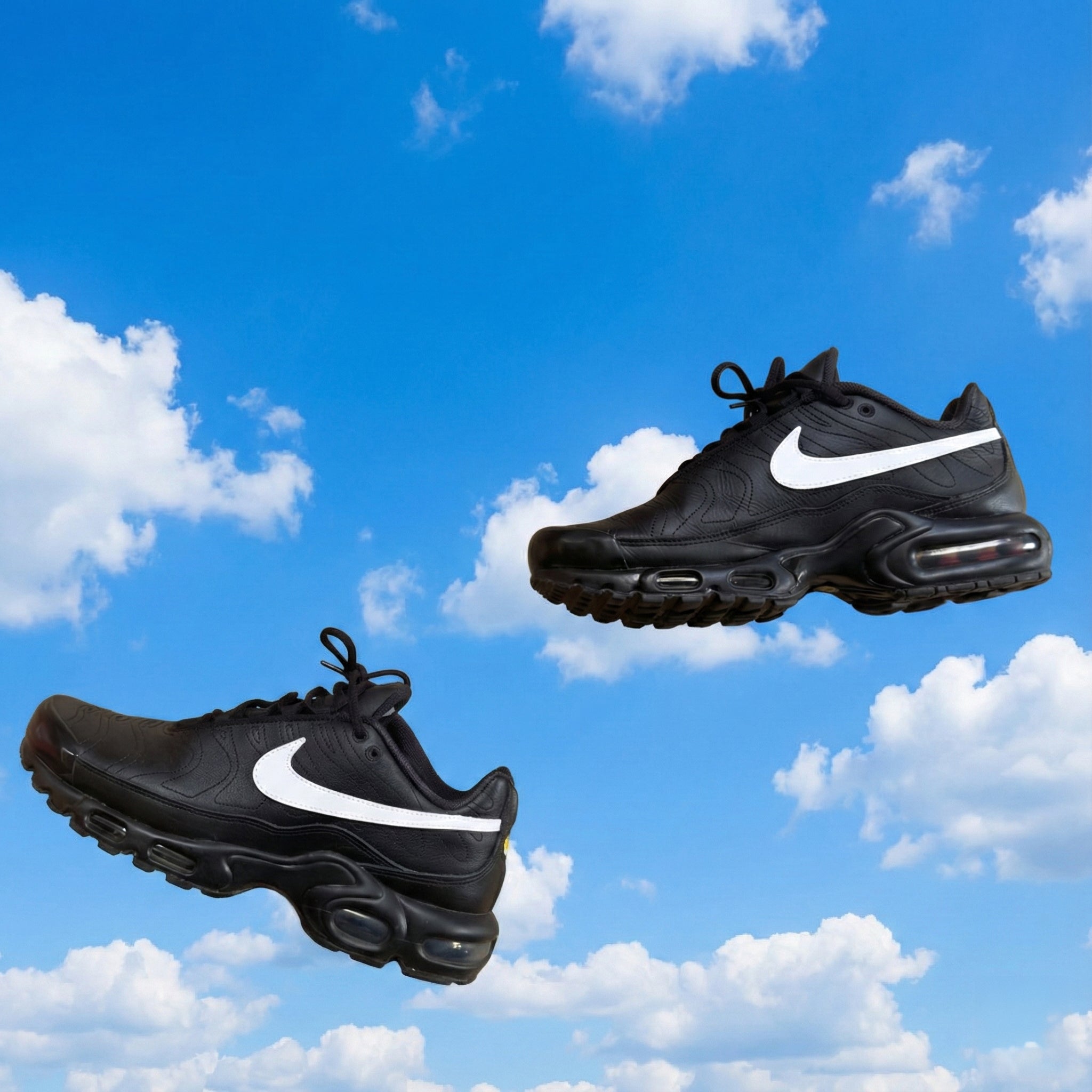 Nike Air Max Plus – Premium Black Leather Edition