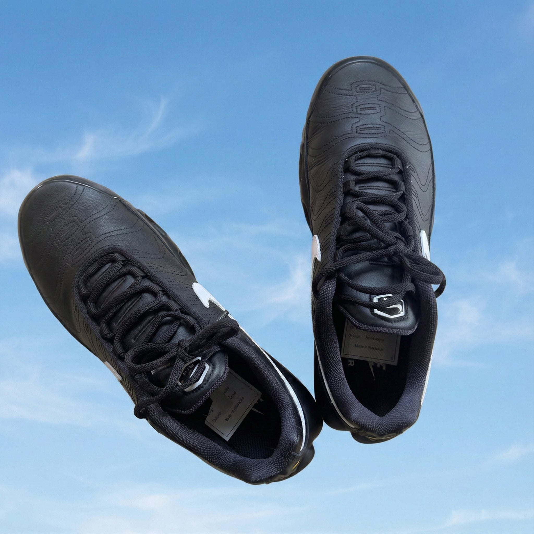 Nike Air Max Plus – Premium Black Leather Edition