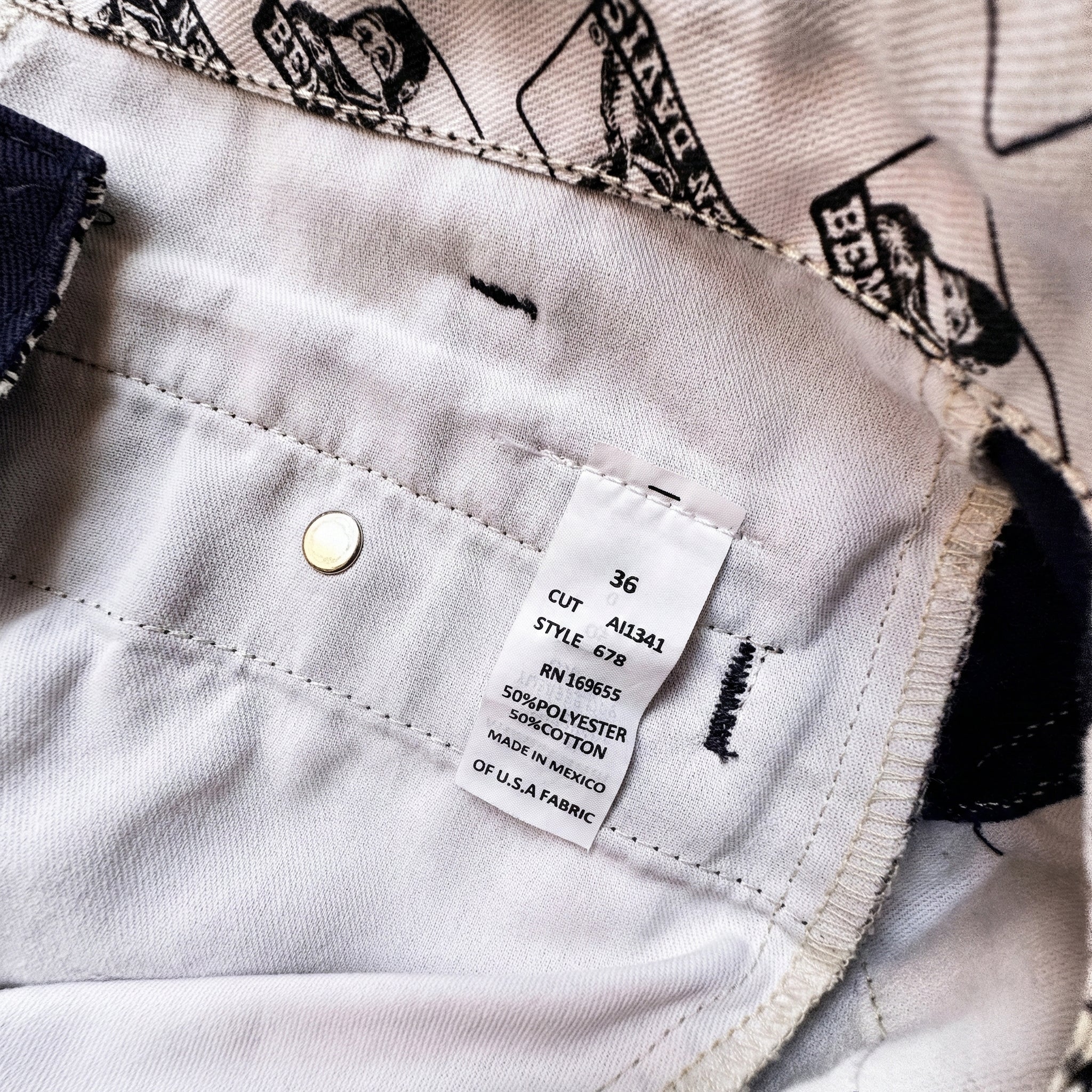 Ben Davis Gorilla Cut Work Pants - Navy Blue