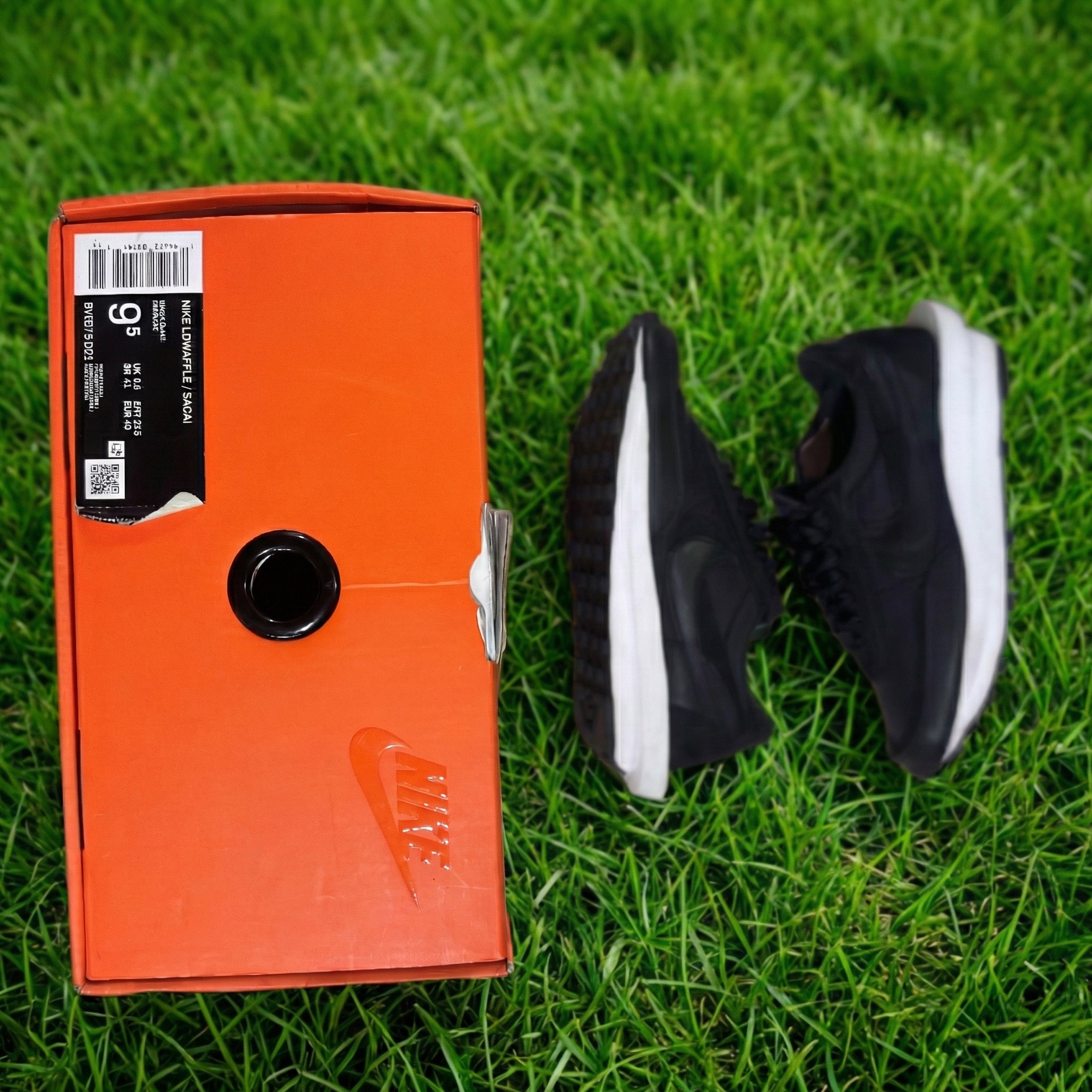 Nike x Sacai LDWaffle – Black Nylon Edition